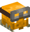 Head — Gold Taiga Zombie Villager