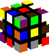 Голова — Кубик Рубика (с белым)