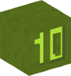 Голова — Зеленый блок — 10