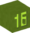 Голова — Зеленый блок — 16