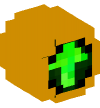 Голова — Желтый Светофор - Прямая стрелка (зеленый)