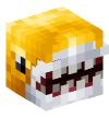 Head — Shark (gold)