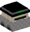 Head — Witch in Minecart