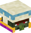 Head — Cleric Zombie Villager — 26524