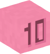 Голова — Розовый блок — 10