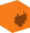 Голова — Оранжевый блок — сердце