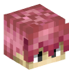 Голова — Мужчина с розовыми волосами