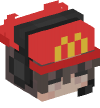 Голова — Работник McDonalds