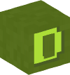 Голова — Зеленый блок — D