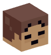 Head — Emoticon Herobrine (Pensive)