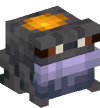 Head — Cave Frog (gold)