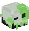 Head — Radioactive Skull