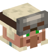 Head — Armorer Villager — 32849