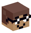 Head — Emoticon Herobrine (Cool)