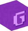 头 — 紫色G — 9507