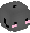 Head — Junimo (black, round)