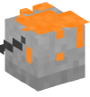 Head — Paint Bucket (orange) — 6472