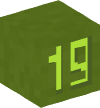 Голова — Зеленый блок — 19