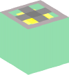 Head — Lamp Shade (green)