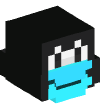 Head — Tux (Turquoise)