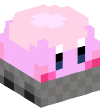 Head — Kirby in a Minecart