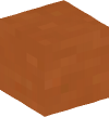 Голова — Оранжевый блок обожжённой глины