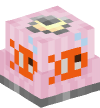 Head — Lamp Shade (pink, clownfish)