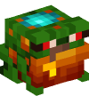 Head — Exploding Frog (diamond)