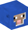 Head — Sheep (blue)