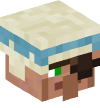 Head — Weaponsmith Villager — 29735