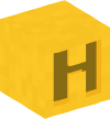 头 — 黄色H — 9182