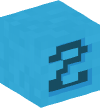 Голова — Светло-голубой блок — 2