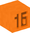 Голова — Оранжевый блок — 16
