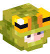 Head — Frog Eating Man