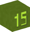 Голова — Зеленый блок — 15