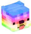 Head — Doge (rainbow) — 17712