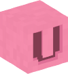 Голова — Розовый блок — U