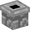 Head — Chimney (cracked stone bricks)