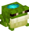 Head — Common Frog (diamond)