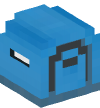 Голова — Почтовый ящик (голубой)