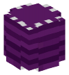 头 — 扑克筹码(紫色)