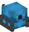 Голова — Игрушечный танк (синий) — 23544