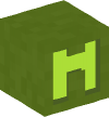 Голова — Зеленый блок — M