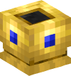 Голова — Золотая чаша (с синим камнем)