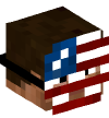 Head — Steve with USA Mask