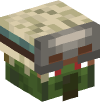 Head — Armorer Zombie Villager — 31547