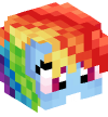 Head — Rainbow Dash — 14532