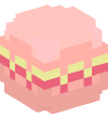 Голова — Розовое пасхальное яйцо
