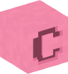 Голова — Розовый блок — C