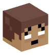 Head — Emoticon Herobrine (Sad)